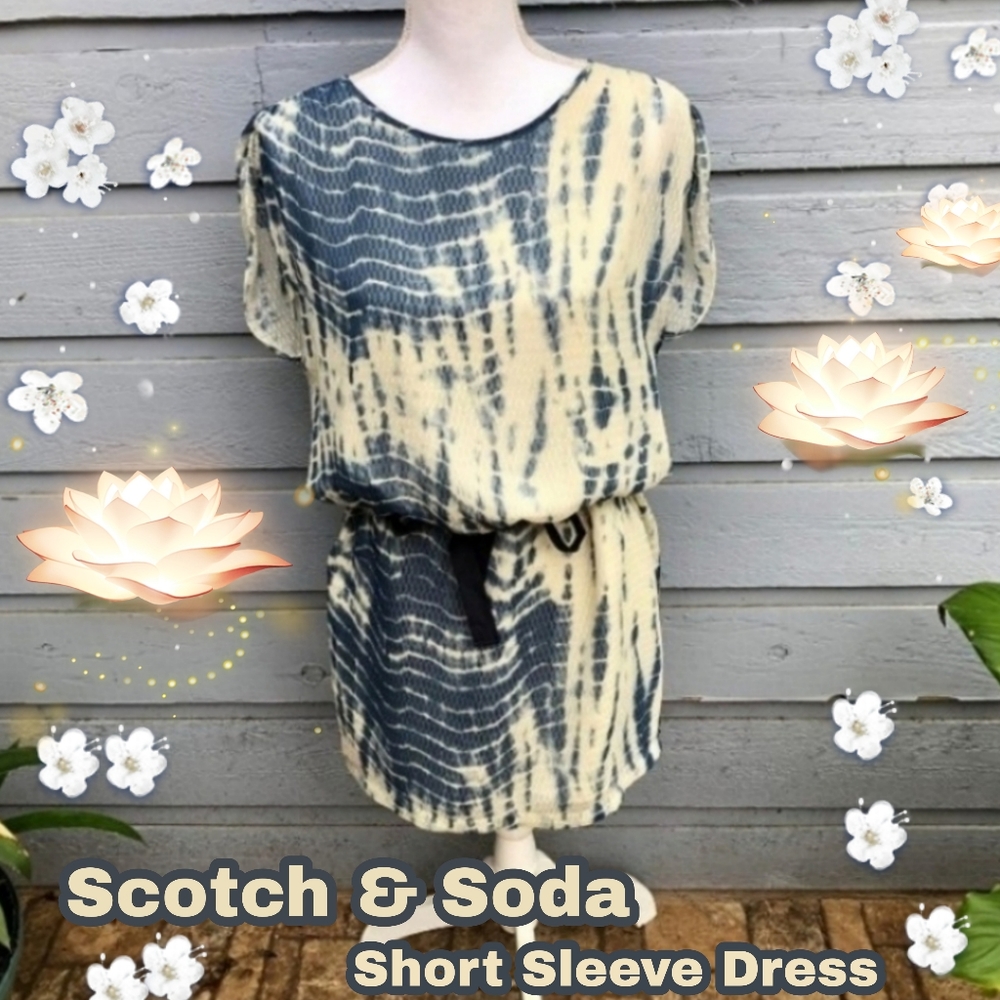 SCOTCH & SODA maison scotch 👗dress. DESIGNER luxury summer dress EUC - Picture 3 of 15